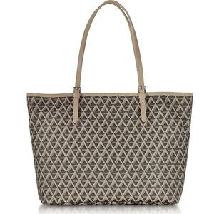 Lancaster Paris Brown Nude Ikon Large Tote